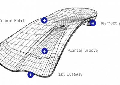 Plantar Fascial Grooves Improve the Windlass Mechanism