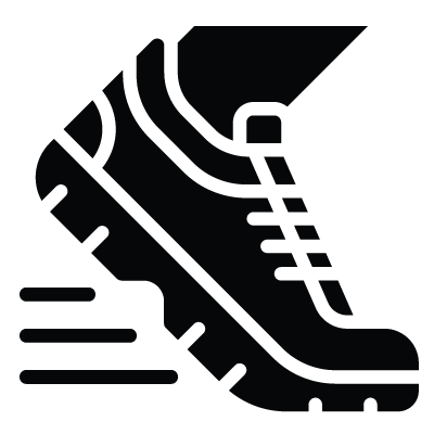 Running shoe icon